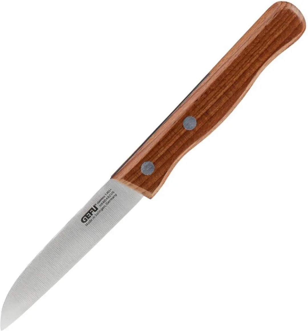 GEFU Hümmeken Groentemes - Hout/Metalen Handvat