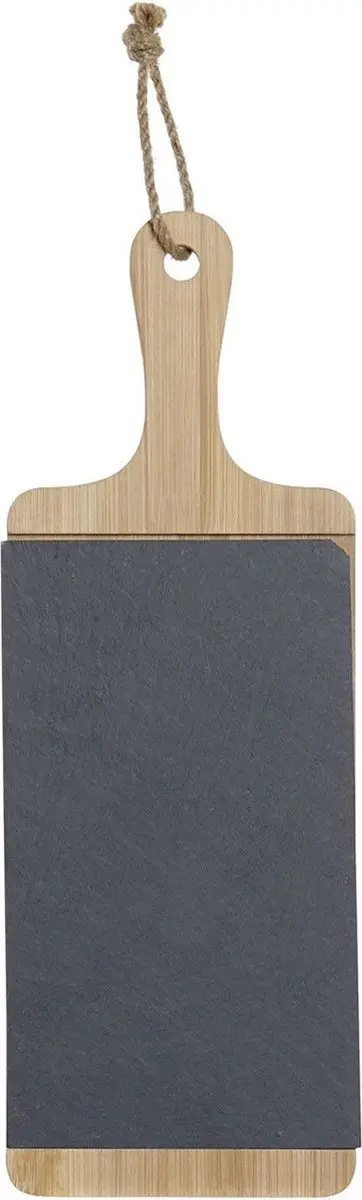 Excellent Houseware Luxe Serveerplank 42x15cm - Zwart