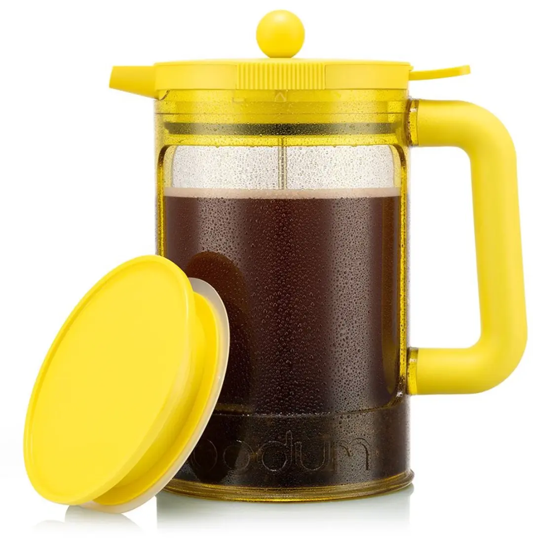 Bodum Bean Set Lemon Cafetière IJskoffie - 1,5L - 2 Bekers
