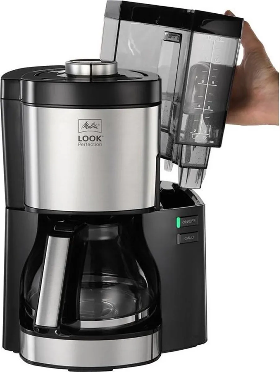 Melitta Look Perfection 1025-06 Koffiezetapparaat 10 Kopjes - 1,25L - Zwart - afbeelding 4 van 6