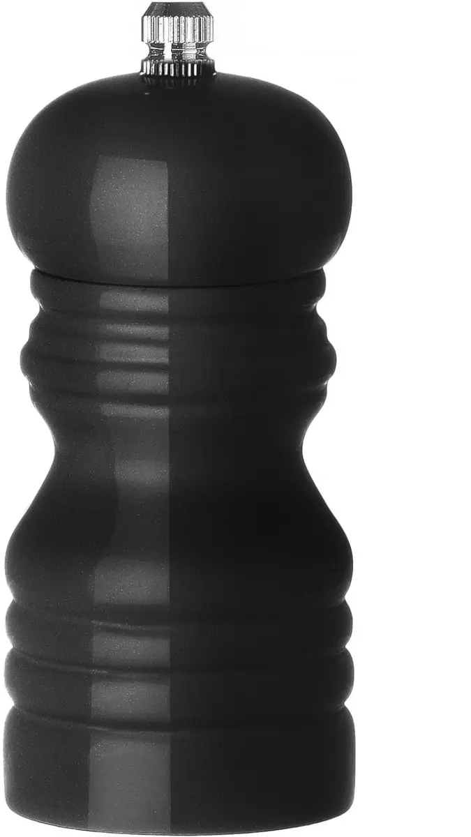 HENDI Houten Pepermolen 469576 - Zwart - Ø50x113mm