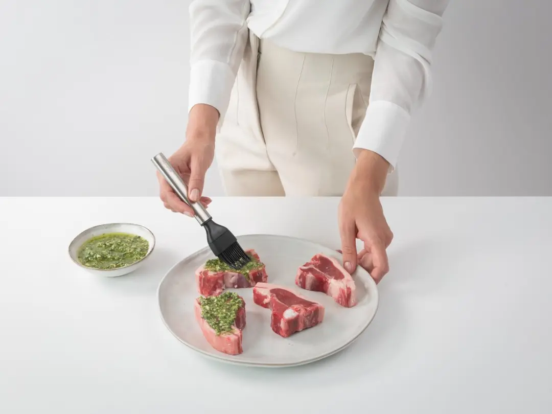 Brabantia Profile Bakborsteltje RVS - Siliconen