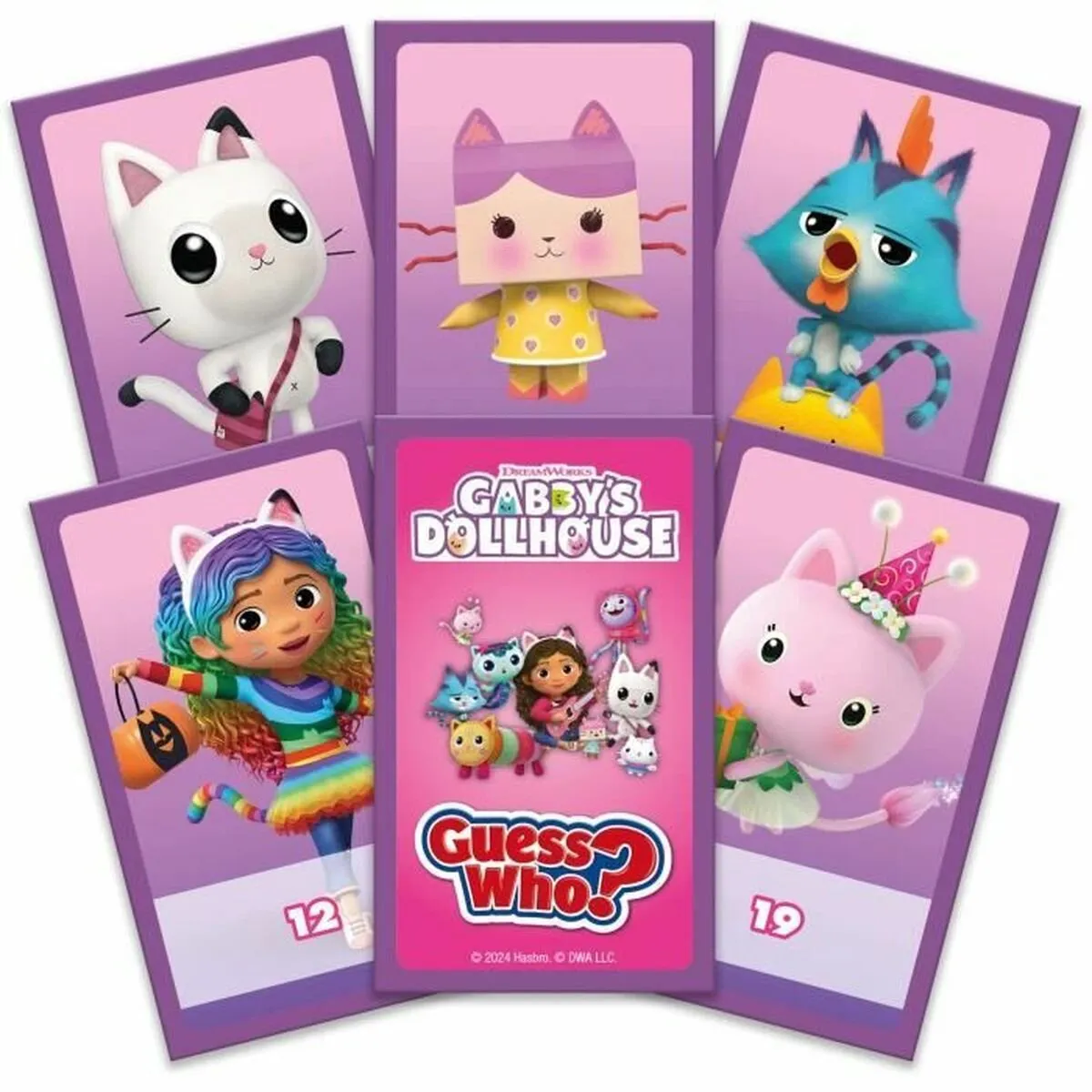 Winning Moves Who is it? Gabby’s Dollhouse - Multicolor