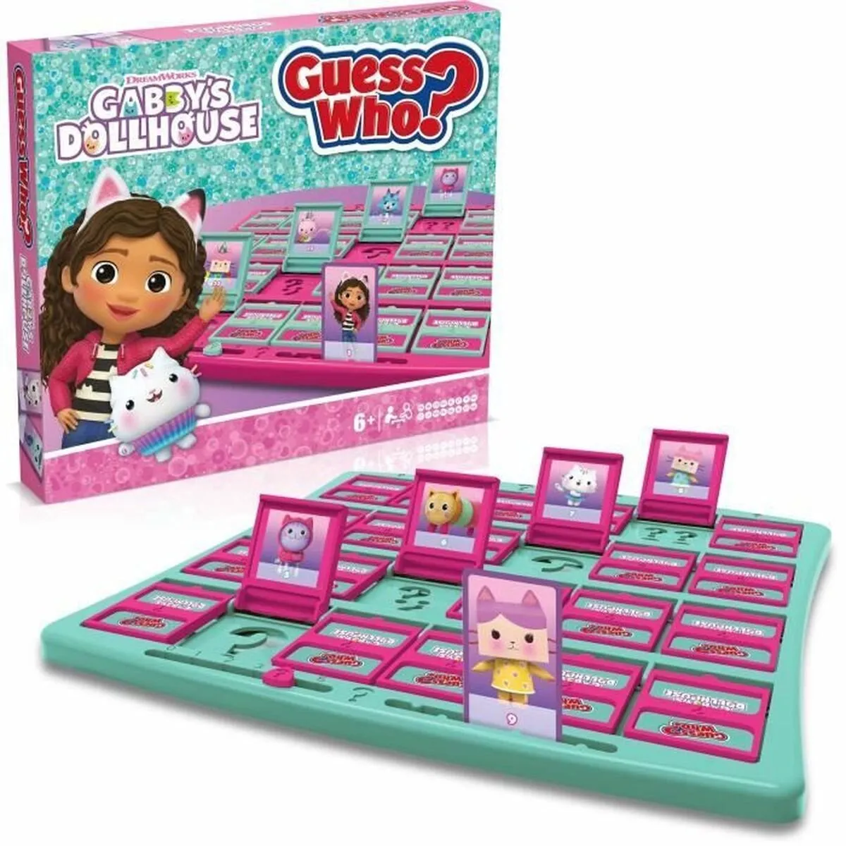 Winning Moves Who is it? Gabby’s Dollhouse - Multicolor
