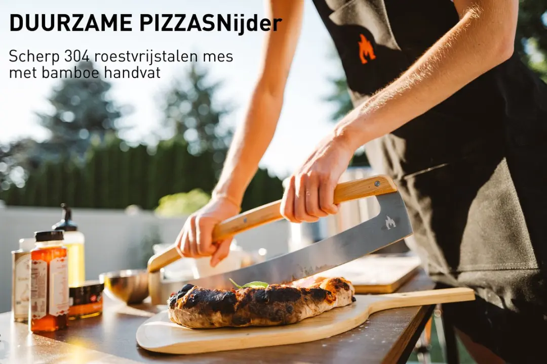 Solo Stove Pi Pizza Rocker Snijder 47,6cm - Roestvrijstaal