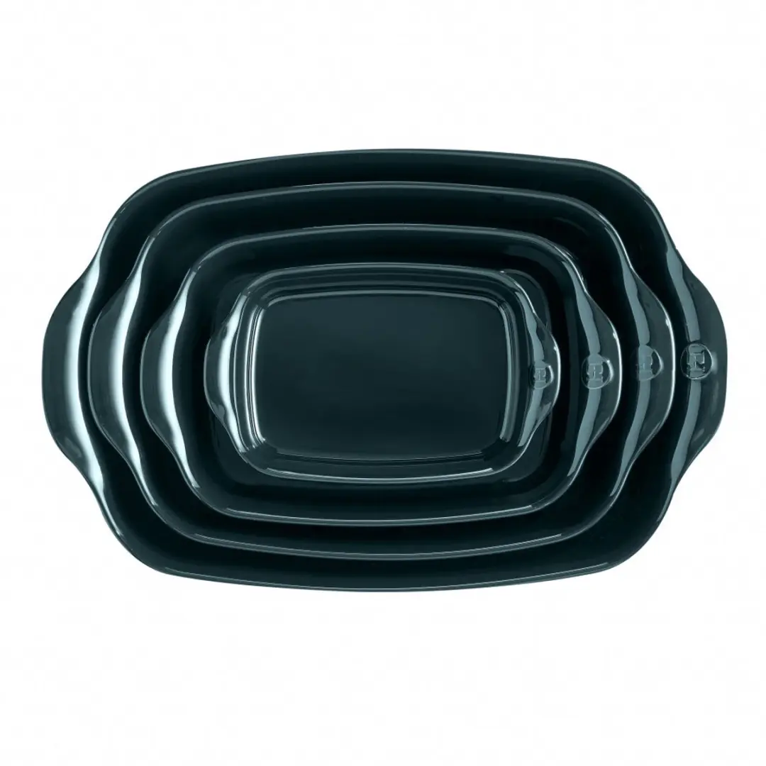 Emile Henry Belle-Ile Ovenschaal 1.6L - Blauw - afbeelding 6 van 6