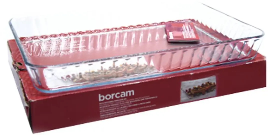 Pasabahce Ovenschaal Rechthoekig 3800ml - Transparant