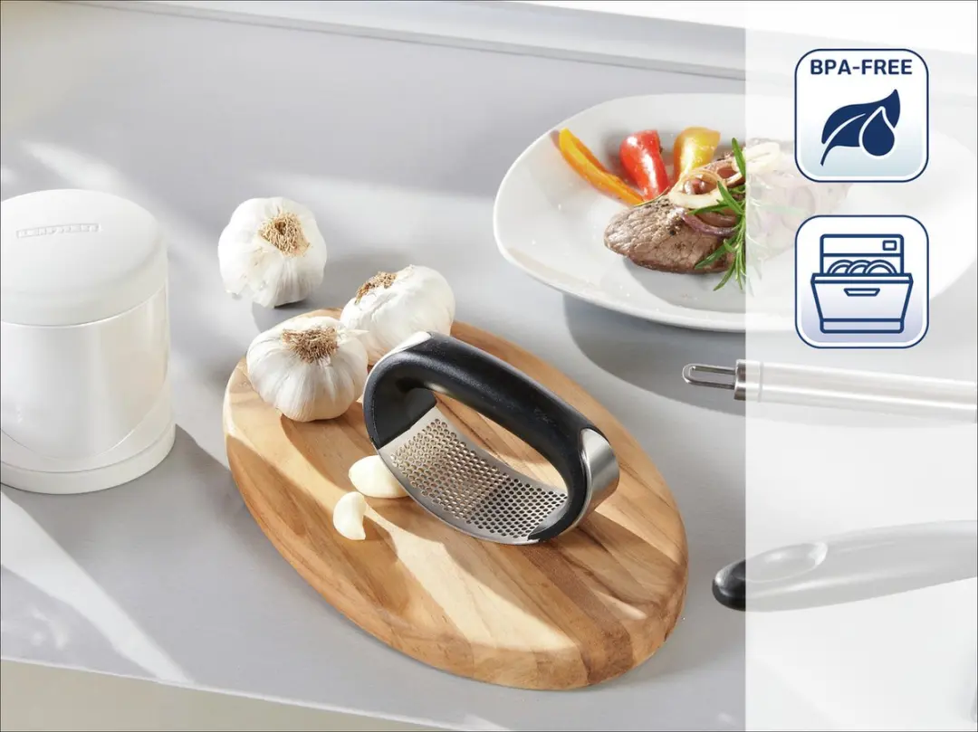 Leifheit ProLine Knobi King Knoflookpers - RVS - Zwart
