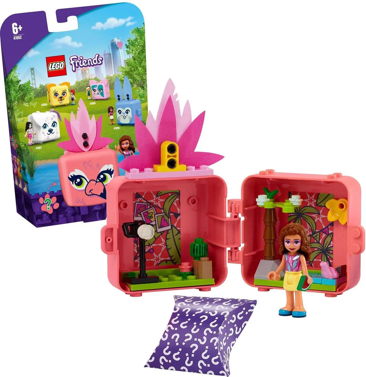 LEGO Friends Olivia's Flamingo Kubus 41662