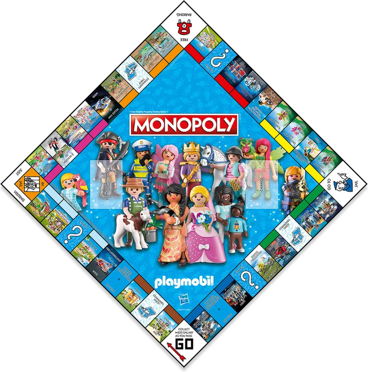 Winning Moves Monopoly Playmobil Bordspel - 2-6 Spelers
