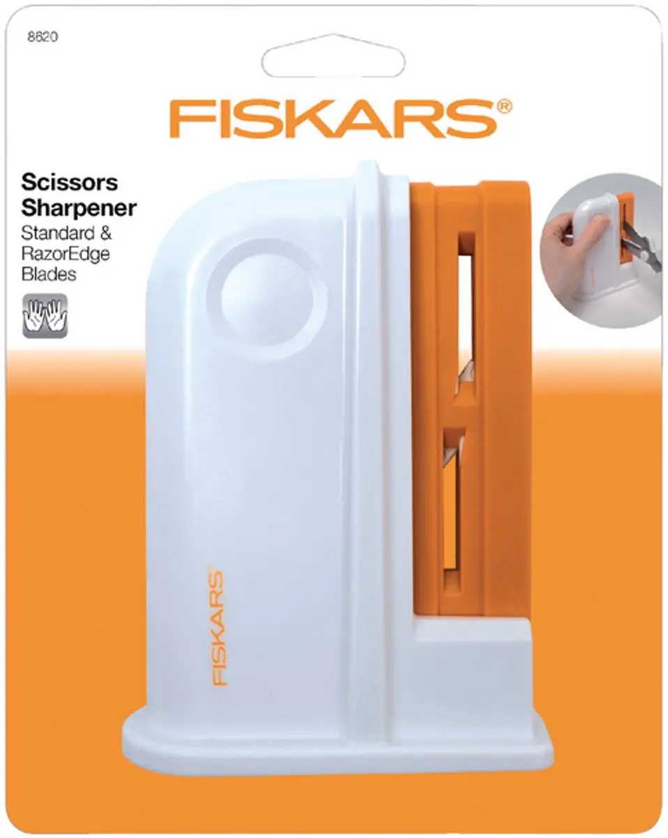 Fiskars Scharen Slijper - Universeel 28x4,6cm - Wit