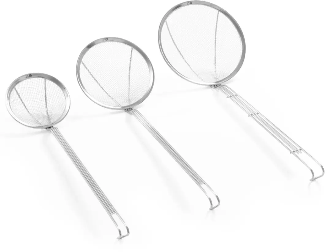 HENDI Frituurschep Ø125mm - Roestvrijstaal