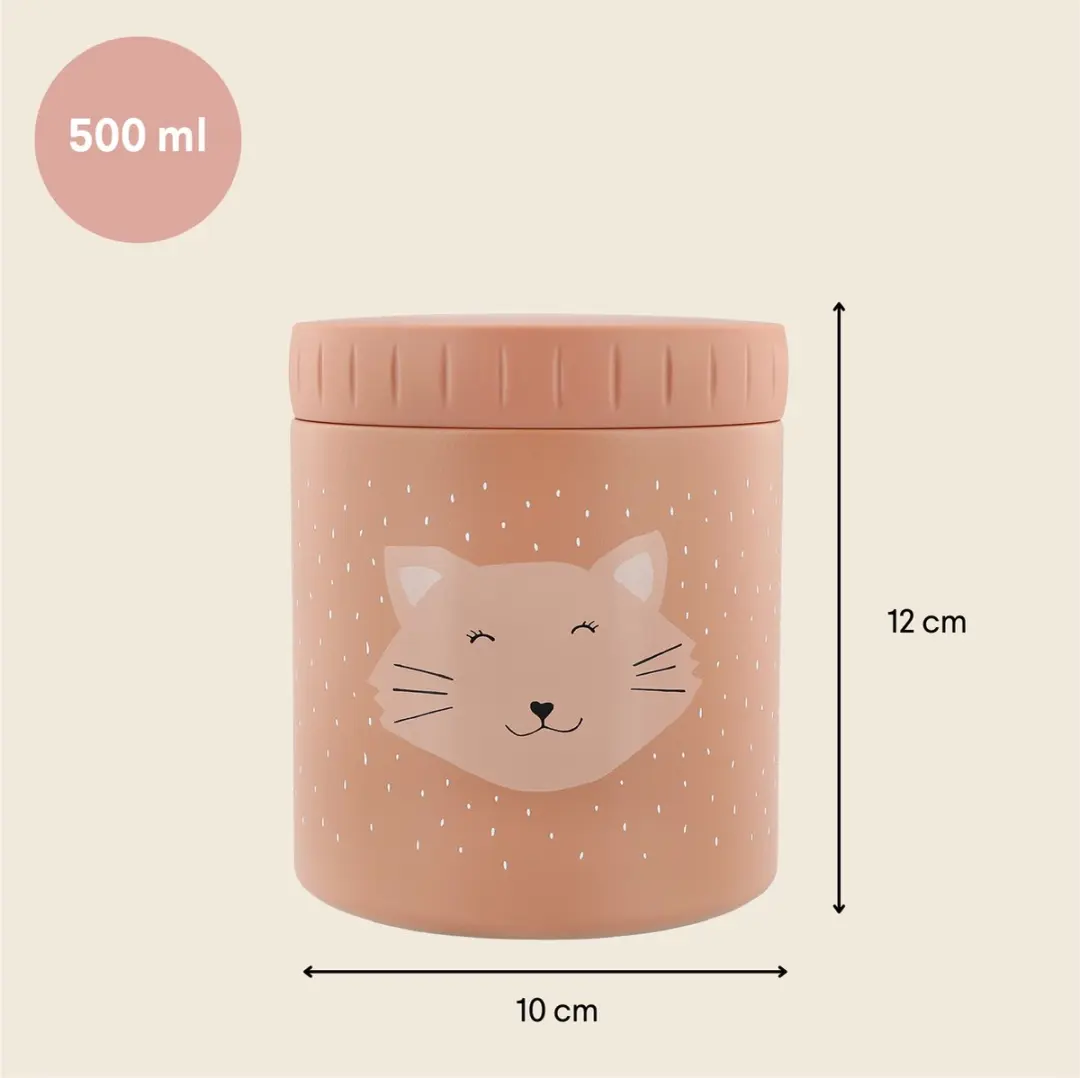 Trixie Mrs. Cat Thermo Lunchbox 500ml - Roze