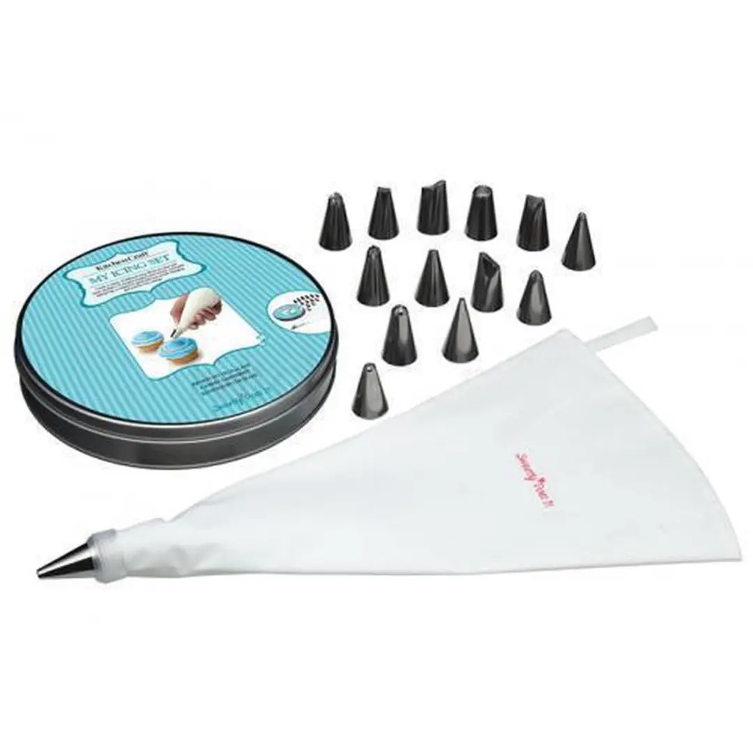 KitchenCraft Sweetly Does It Spuitzak - 14 Monden - Meerkleurig