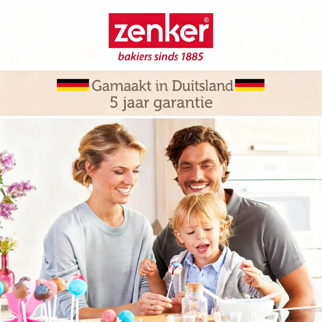 Zenker 3D Paaslam Taartvorm - Zwart