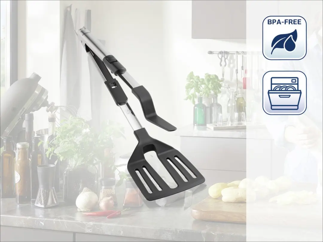 Leifheit Proline Keukentang 2-in-1 - Grijs/Zwart