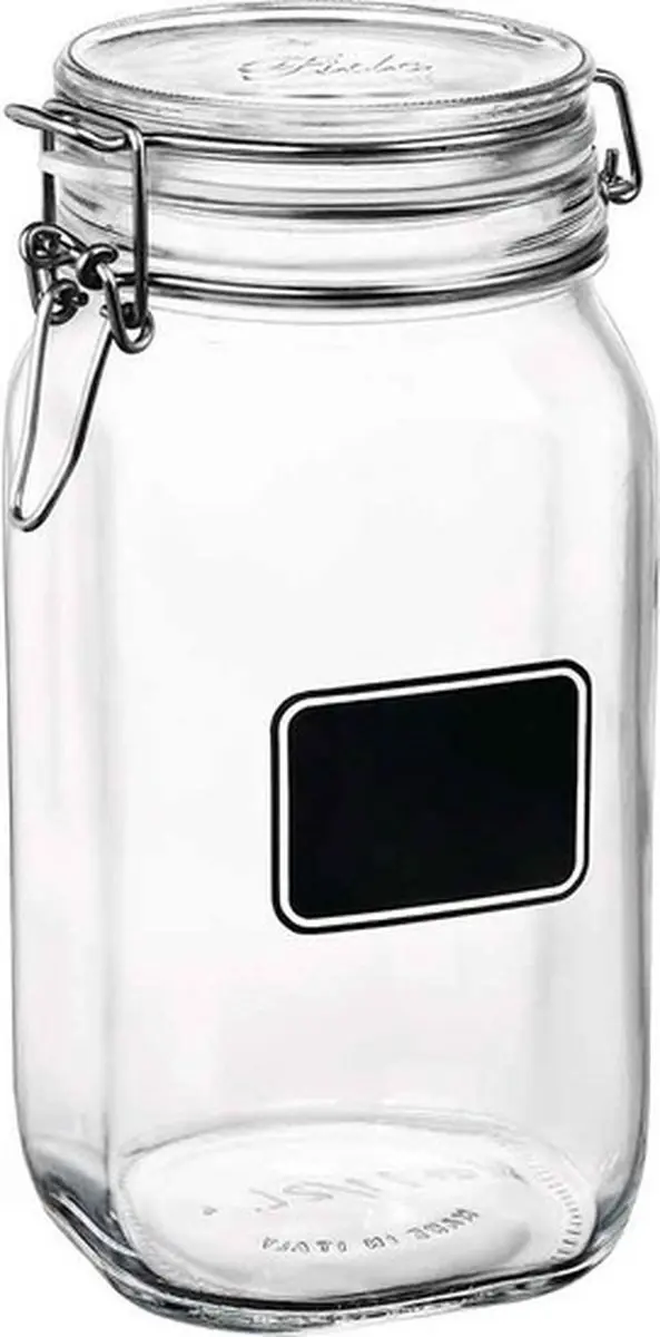 Bormioli Rocco Weckpot - 2 Stuks 1,5L - Transparant