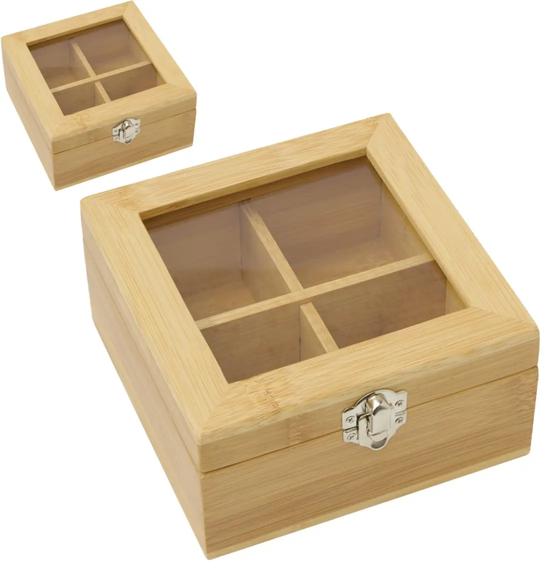 Bellatio Design Theedoos 4-vaks