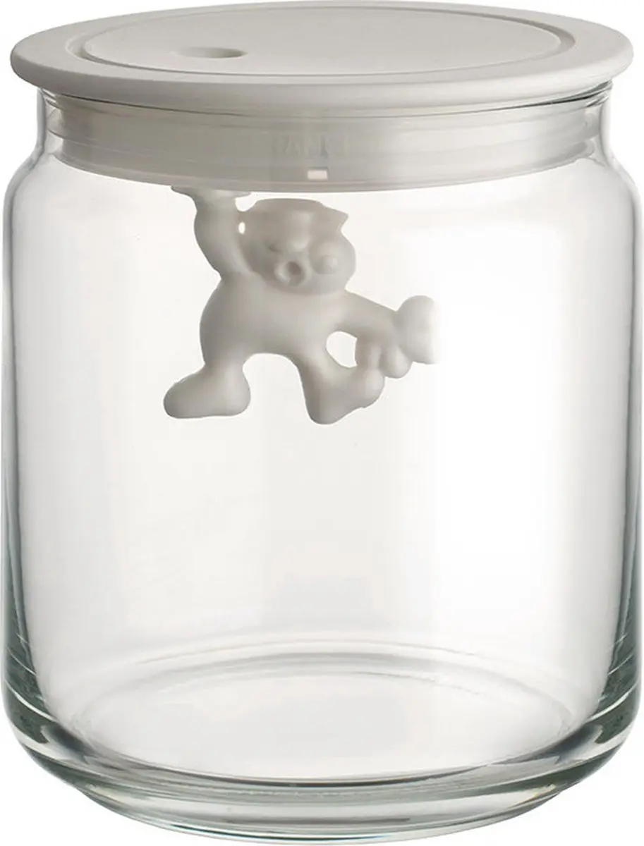 Alessi Gianni Voorraadpot 12cm - Wit