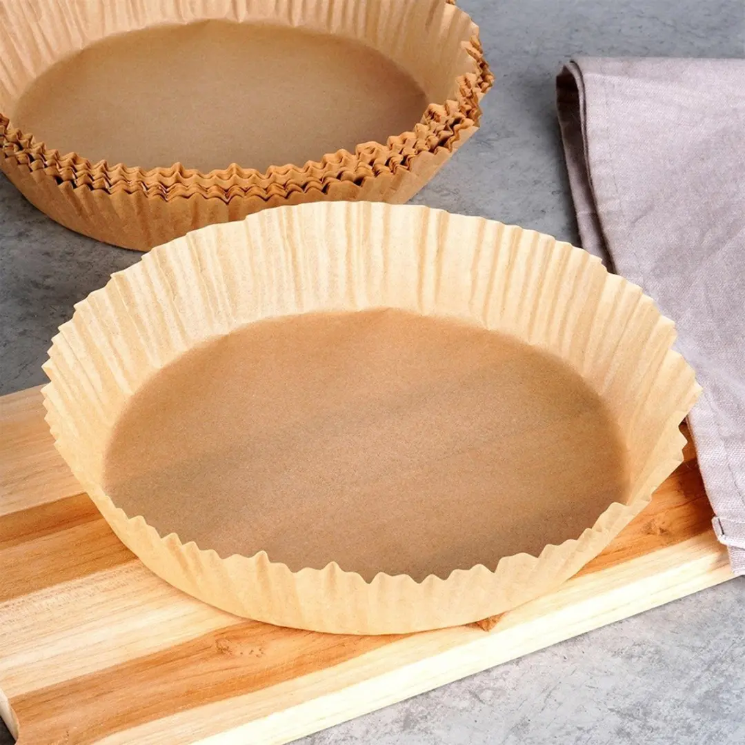 Excellent Houseware Airfryer Bakpapier - 50 Stuks Rond 20cm - afbeelding 6 van 6