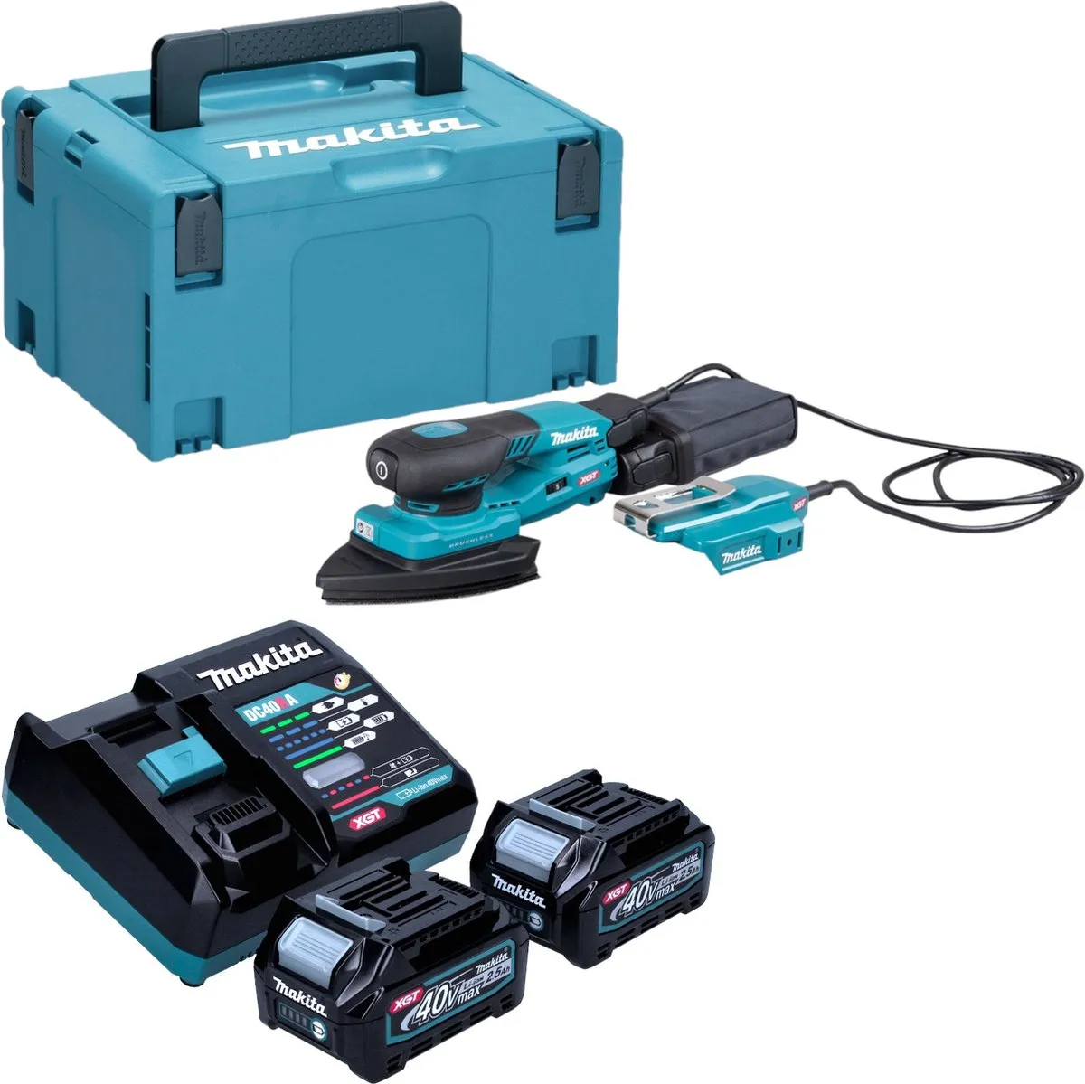 Makita BO 006 CGD201 Accu-Deltaslijper 40V Max