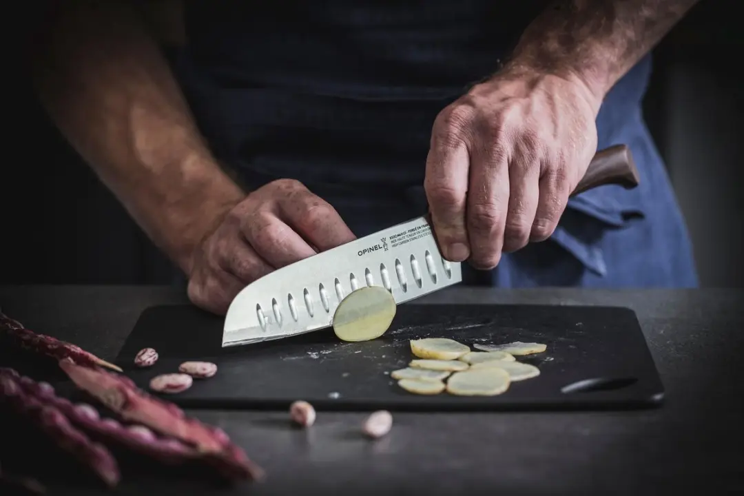 Opinel Les Forgés 1890 Santokumes 17cm - RVS/Beukenhout