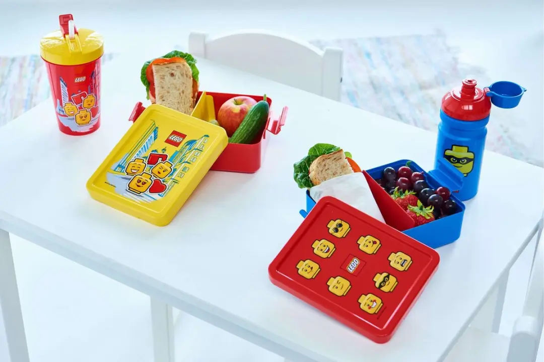 LEGO Iconic Boy Lunchbox 2-delig - Groen - 0.39L