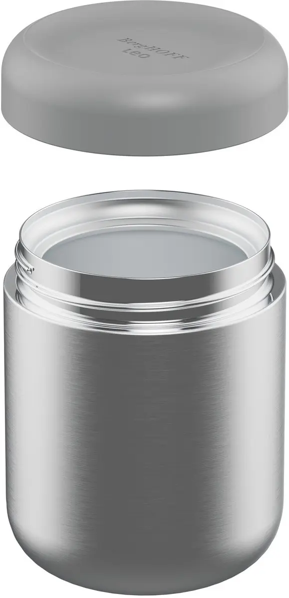 BergHOFF LEO Geïsoleerde Voedselcontainer 0,50L - Grijs