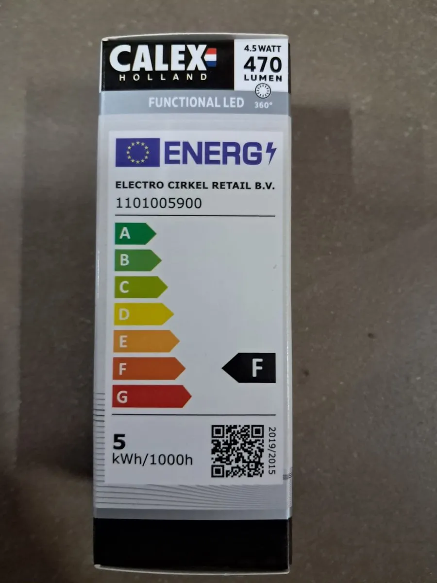 Calex LED Filament Kogellamp E14 4.5W - 2700K Mat