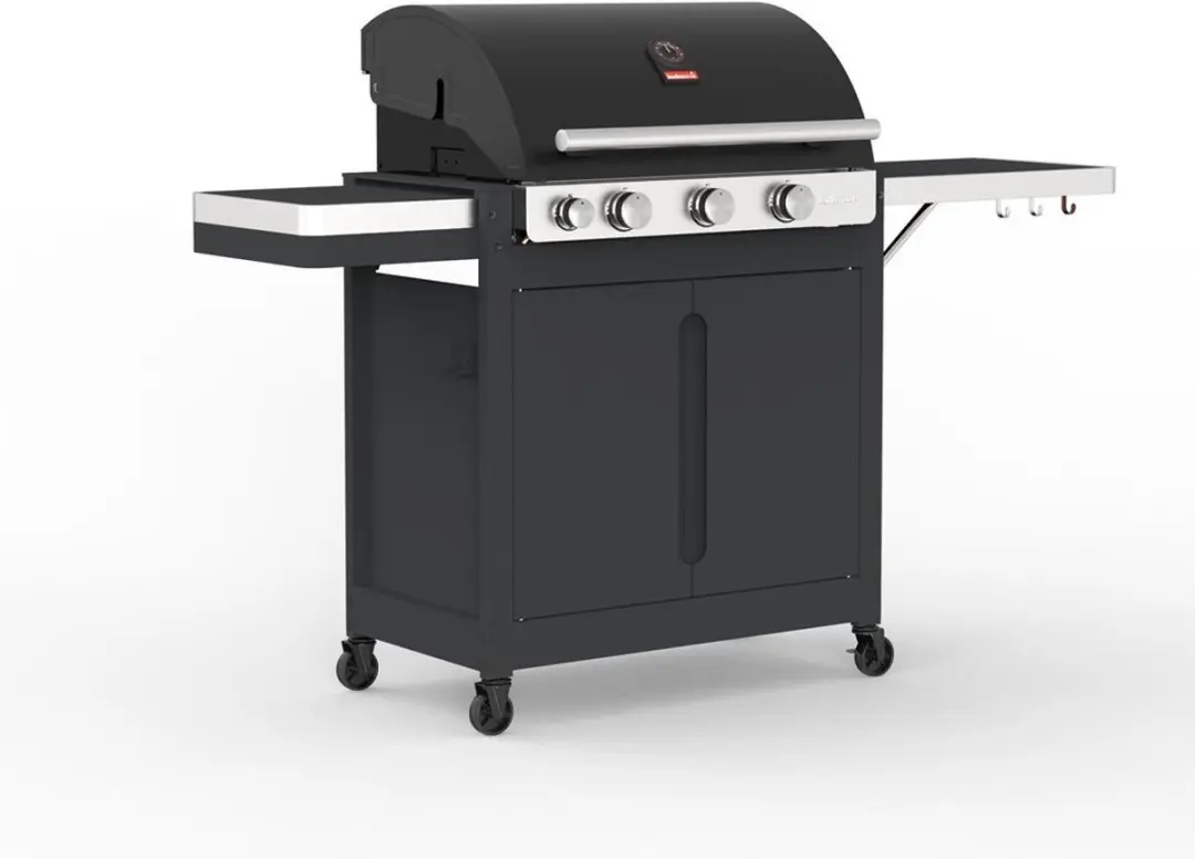 Barbecook Stella 3201 Gas BBQ 5 Branders - Zwart - afbeelding 6 van 6