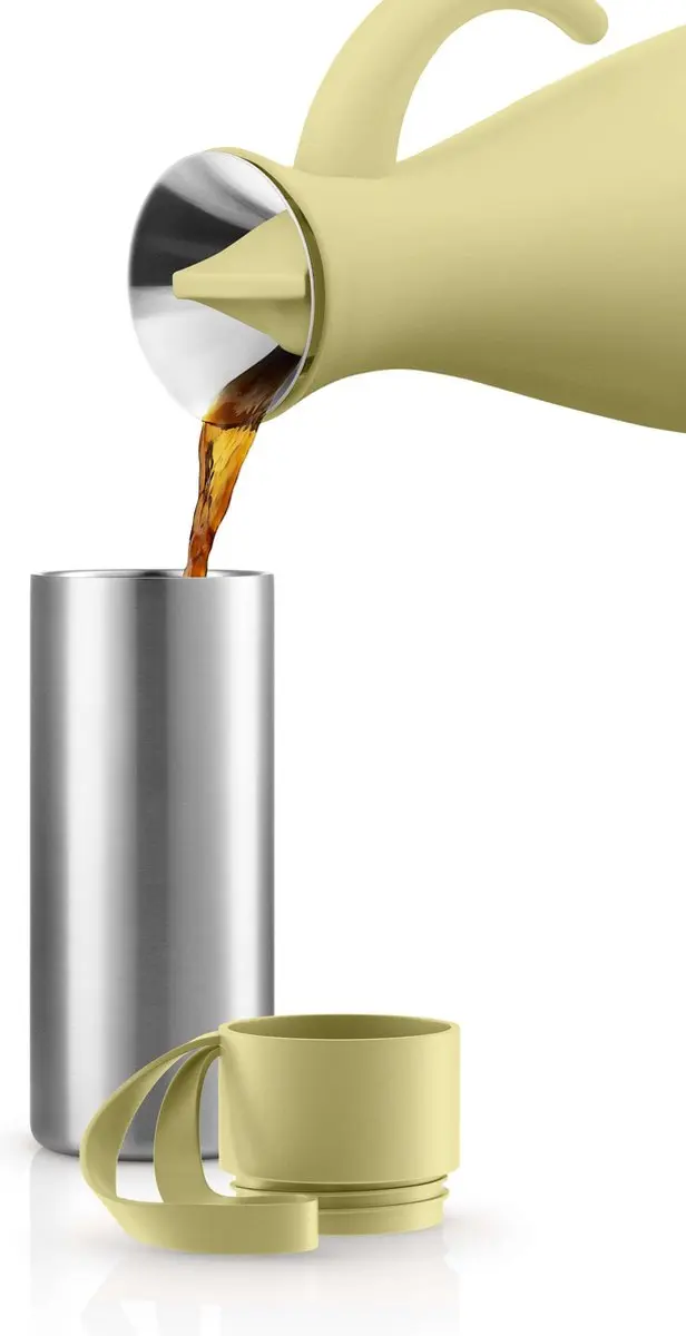 Eva Solo Drinkbeker To Go Thermos 350ml - Groen/Zilver - Gerecycled RVS