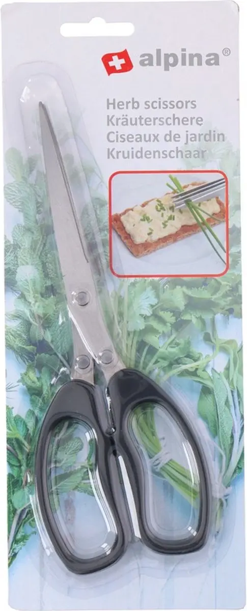Alpina Kruidenschaar 20cm - Zwart