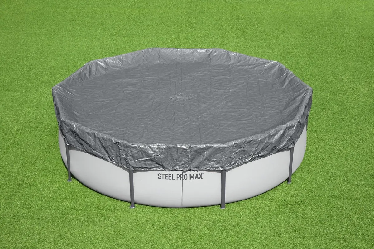 Bestway Premium Zwembadafdekking 305cm - Grijs