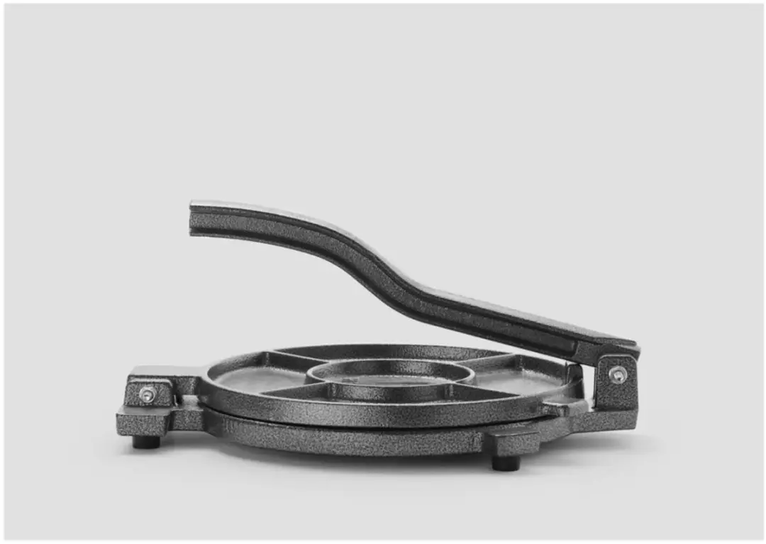 HENDI Gietijzeren Tortillapers 26cm - RVS - afbeelding 4 van 6