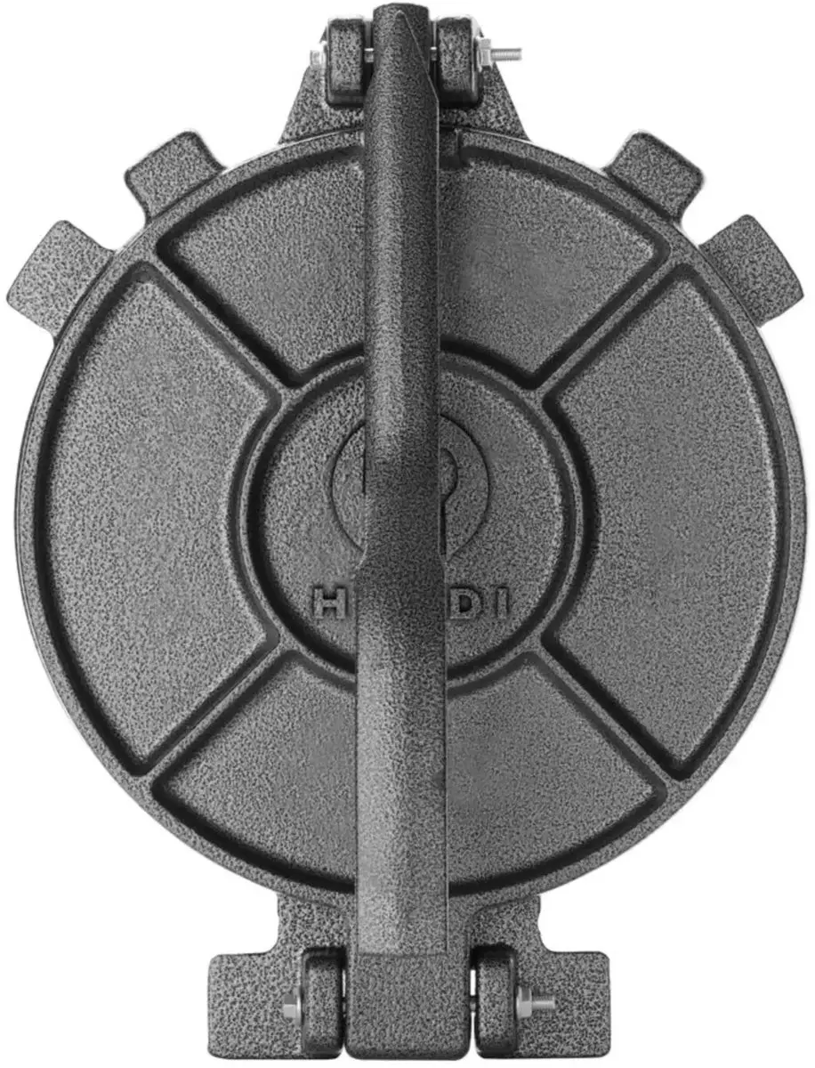 HENDI Gietijzeren Tortillapers 26cm - RVS - afbeelding 5 van 6