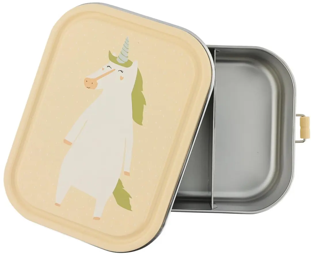 Trixie Brooddoos Mrs Unicorn - Roze - 2 Vakken