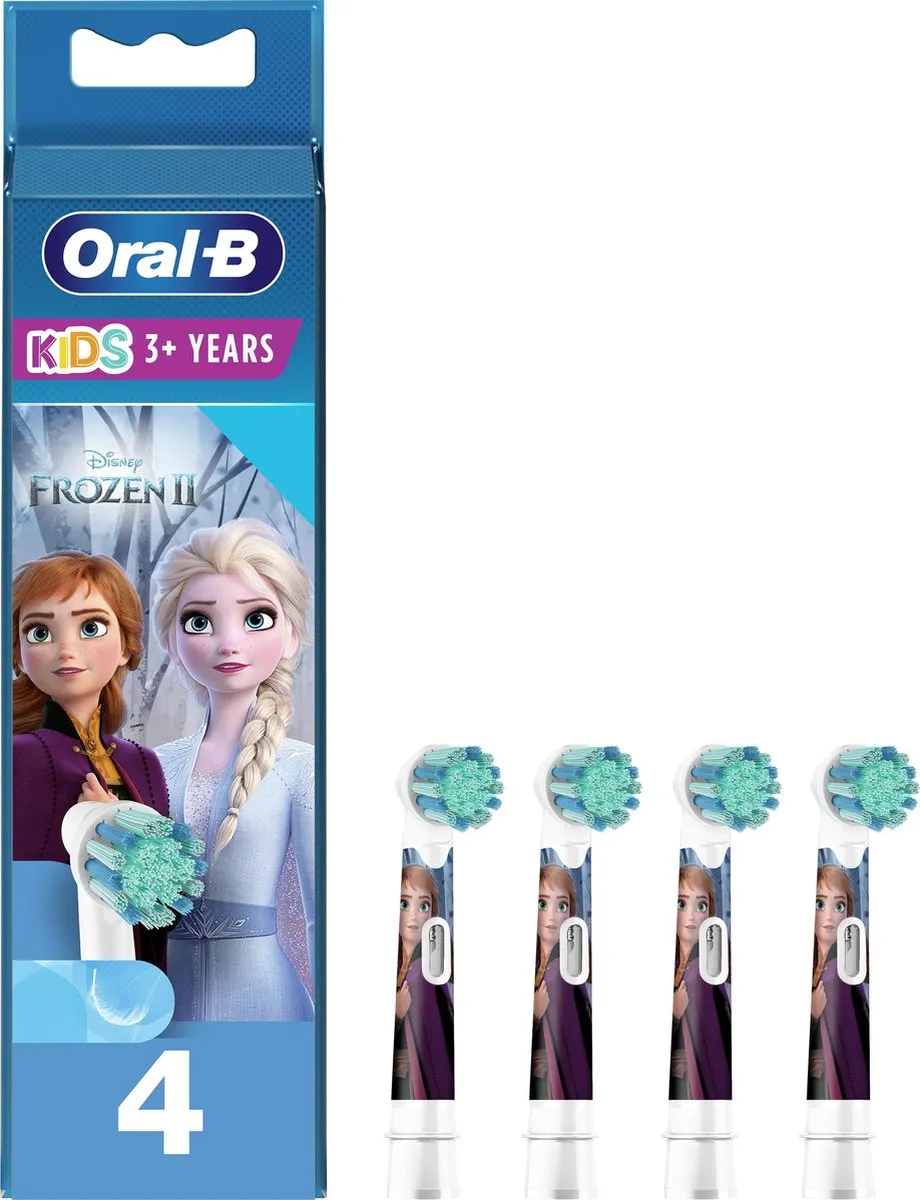 Oral-B Disney Frozen Opzetborstels 80352086 - 4 Stuks - Multicolor