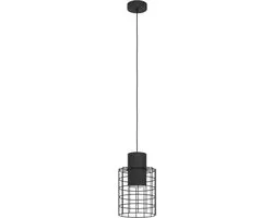 Eglo Milligan Hanglamp E27 - 3 Lichtpunten - Ø20cm - Zwart/Wit
