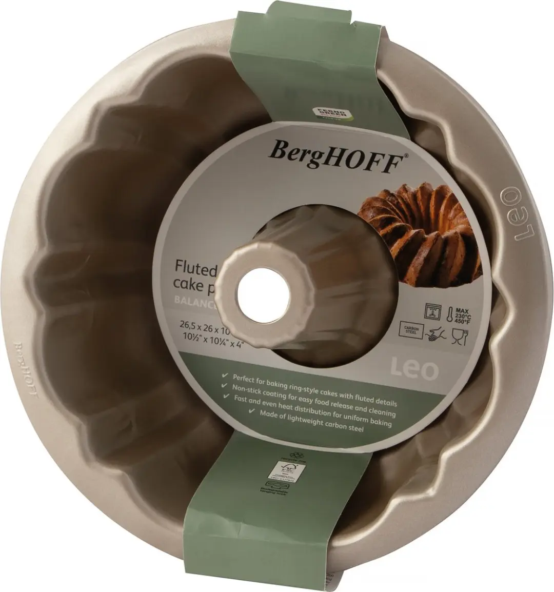 BergHOFF LEO Tulbandvorm 23x10cm