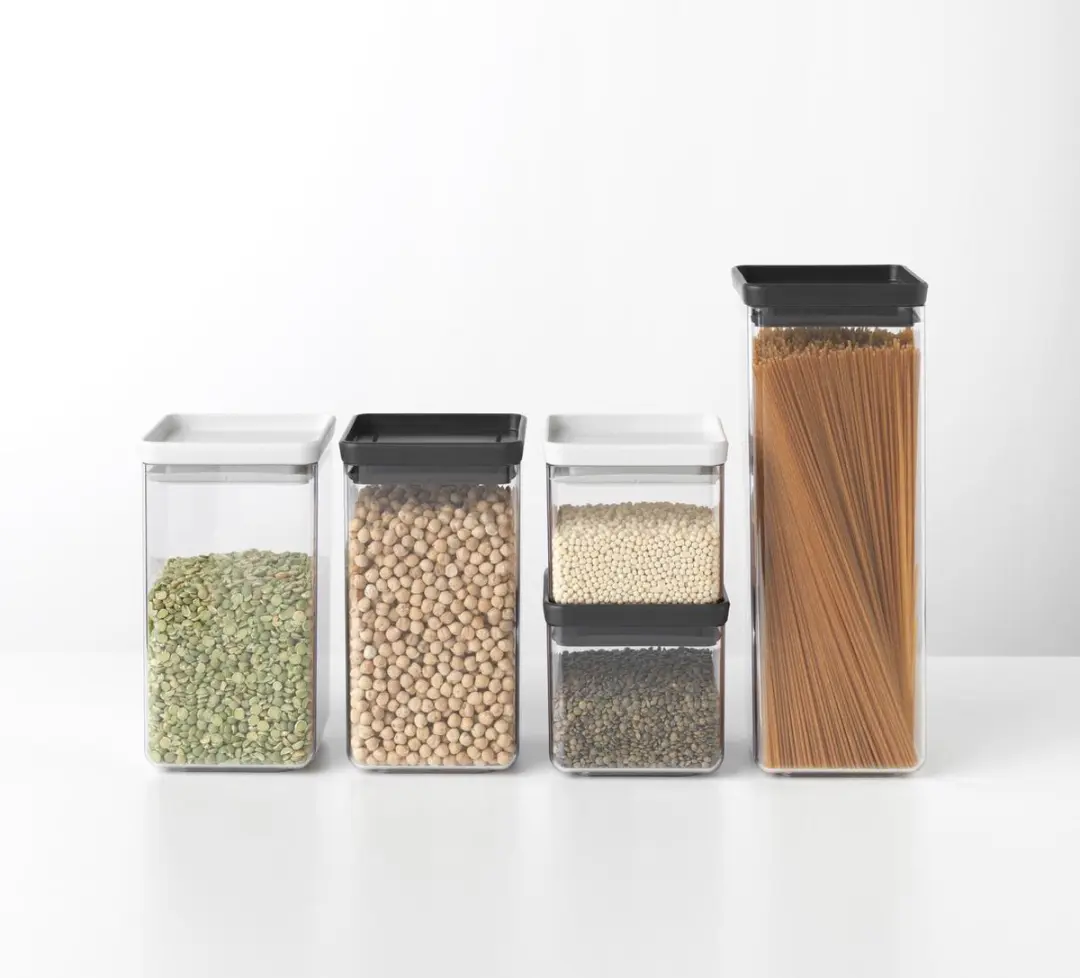 Brabantia Tasty+ Voorraadbus 1,6L - Light Grey