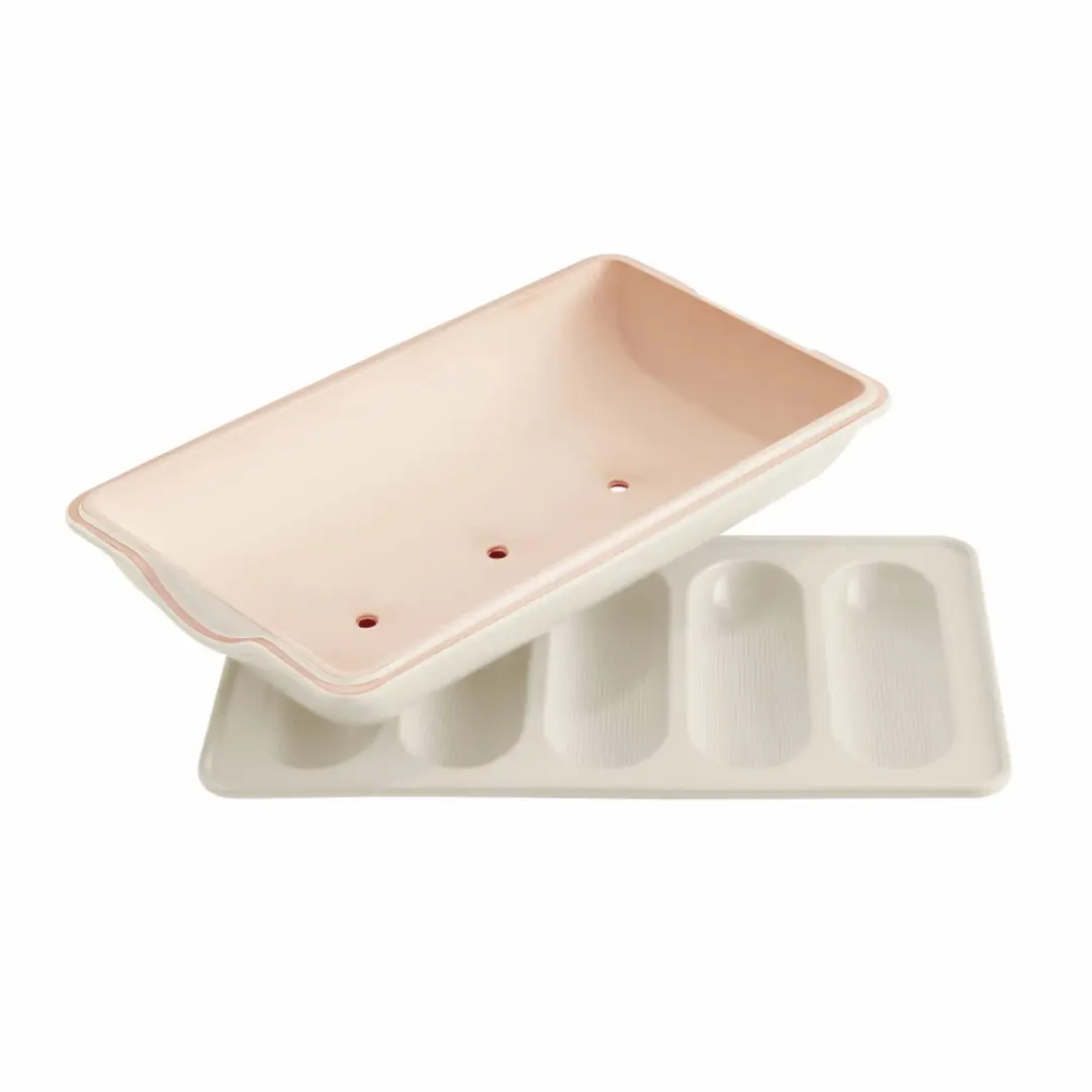 Emile Henry Mini Baguettesvorm 390x230mm - Wit