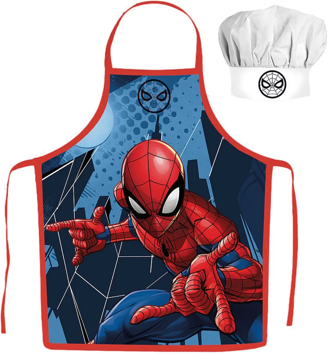Spider-Man Kokssetje Muts en Schort