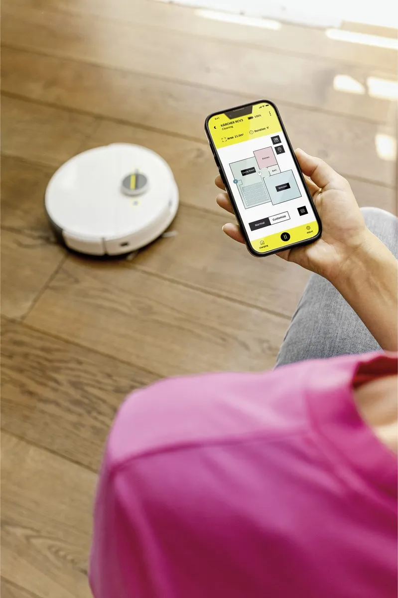 Kärcher RCV 5 Robotstofzuiger - 5000 Pa - 120 min - Wit