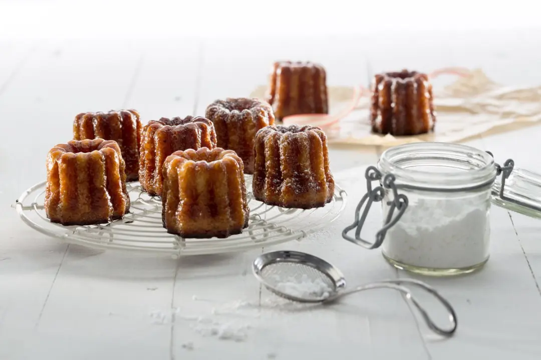 Lékué Mini Cannelés Bordelais Bakvorm 18-delig - Siliconen - Rood