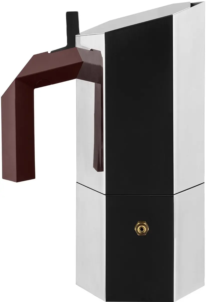 Alessi Menhir Inductie Espressomaker 6 Koppen