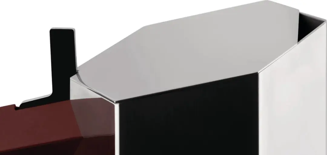 Alessi Menhir Inductie Espressomaker 6 Koppen - Zilver