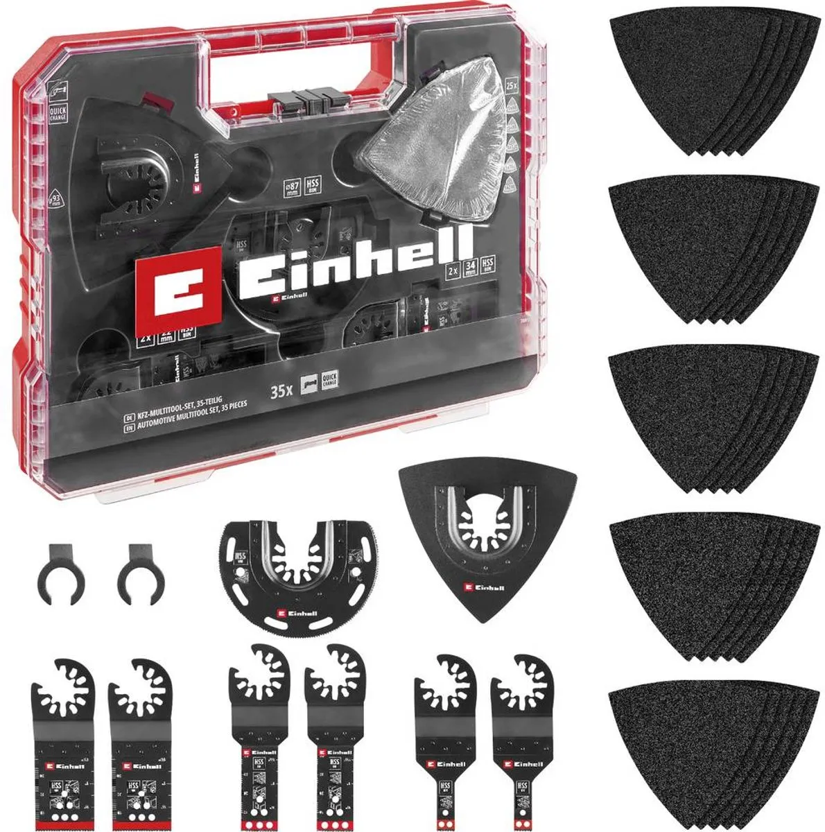 Einhell Multitoolset XLPlus-Case - 35-delig