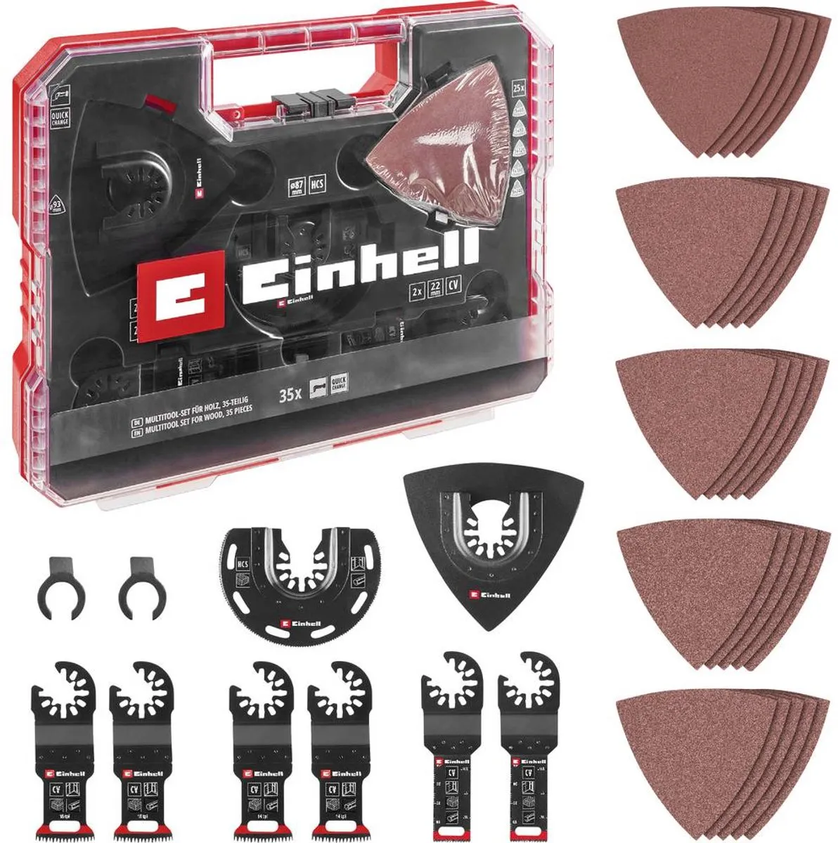Einhell Multitoolset XLPlus-Case - 35-delig