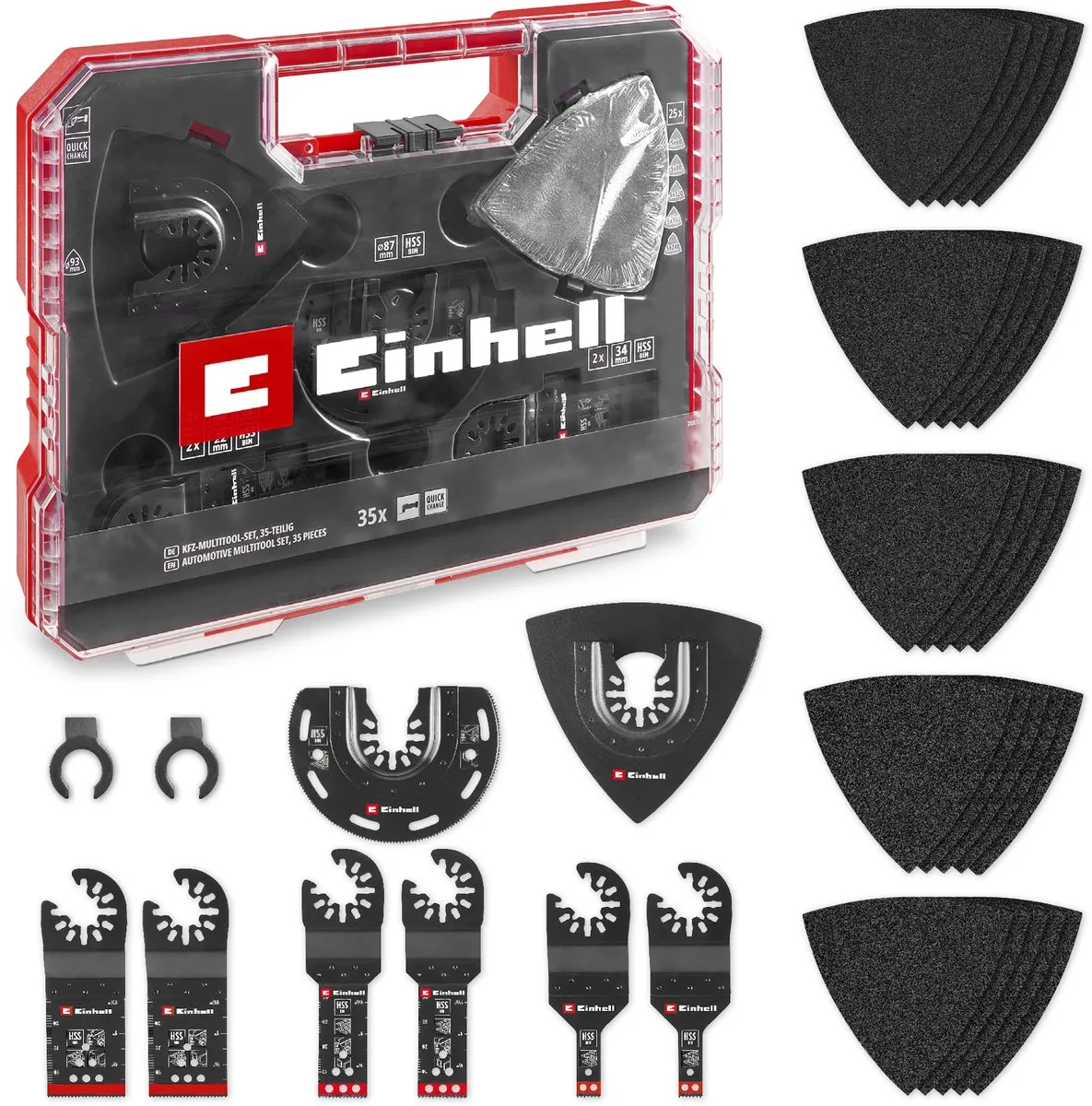 Einhell Multitoolset XLPlus-Case - 35-delig