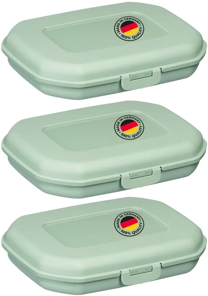 Westmark 3x Snackbox Mini Mintgroen